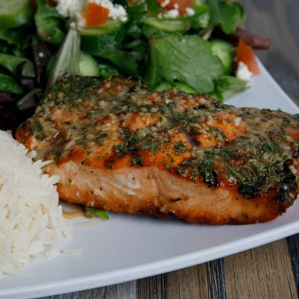 Salmon plate 2